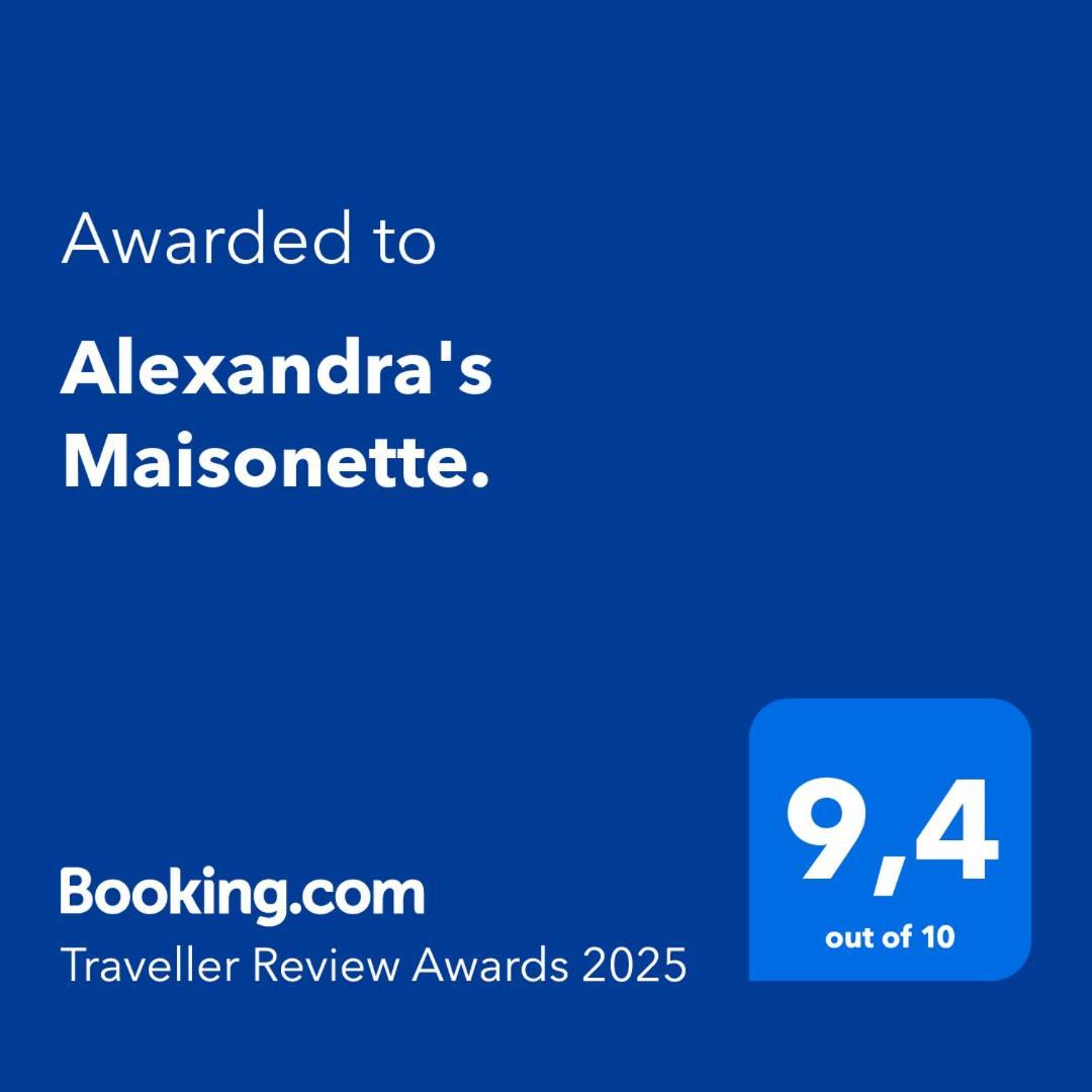 Alexandra'S Maisonette. Paralia Dionysiou Exterior foto